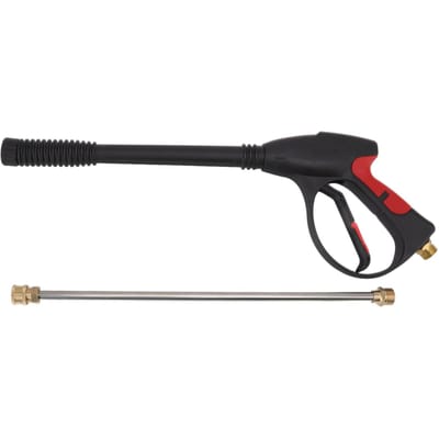 Nettoyeur haute pression portable 4 000 psi avec rallonge M22 pour le nettoyage des voitures black