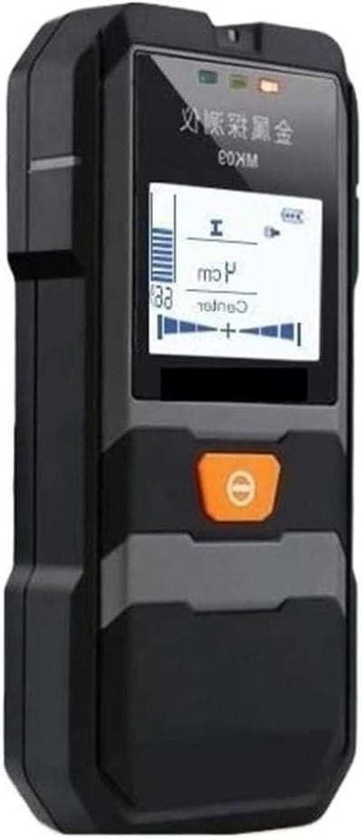 Wanddetector - Metaaldetector Muur - Veilig Boren - Automatische Kalibratie - 147 x 68 x 27 mm - Grijs