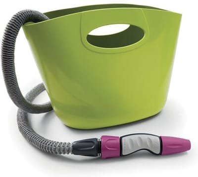 GF Aquapop 15 m uitrekbare slang in tas Lime
