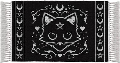Alchemy - Purrfect Mat/vloerkleed - Zwart