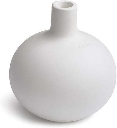 Kandelaar - Kaarsenstandaard Decoratie - Sfeervol Interieur - Nordic Stijl Keramiek - H16.5 cm - Wit