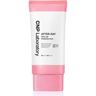 [CNP] After Ray Tone-up Protection Sun Dubbelpak (50ml x 2EA) - Roze Basis