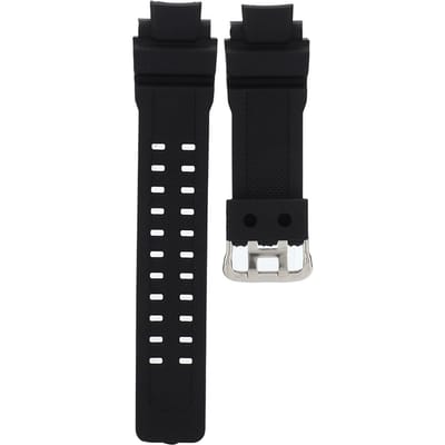 PU Horlogeband Horlogeband Vervangende Band Geschikt voor Casio GA 1000 met Gesp black
