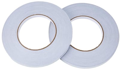 Dailygoods- Folietape 10 mm - Reflecterende Tape - Zelfklevende Bekleding - PVC-Kunststof - 50 m/rol - Zilverkleurig Design - Reflectietape