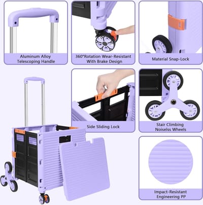 boodschappentrolley - Super compact / boodschappenwagen ,40kg