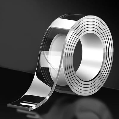 Nanotape - Dubbelzijdige tape - Transparante tape - Plakband zonder resten - Postertape - Geschikt voor thuis- winkel- school- het plakken van voorwerpen- feestdecoraties - Transparant - 3 cm * 3 m