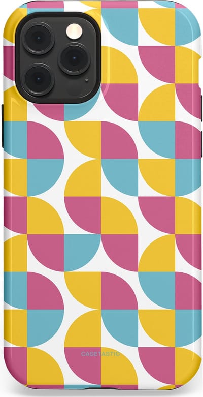 Casetastic Hoesje Geschikt voor Apple iPhone 12/12 Pro Magsafe - Stijlvolle Beschermende Duo-layer Case - Cirkeldroom