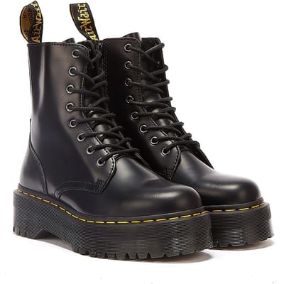 Shop Voor Dr. Martens Jadon Smooth Dames Zwarte Platformlaarzen