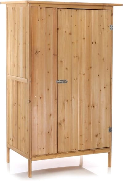 Thuys – Tuinhuis Hout – Gereedschapshuisje – Tuinberging – Tuinkast – Blokhut – Enkeldeurs – Stijlvol – Natuurlook