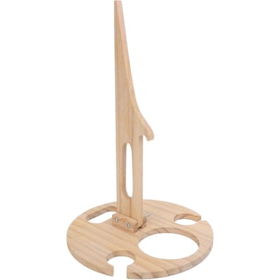 Klaptafel voor Wijnpicknick Houten Strandpicknicktafel Draagbare Wijnhouder voor Buiten Kamperen en beige