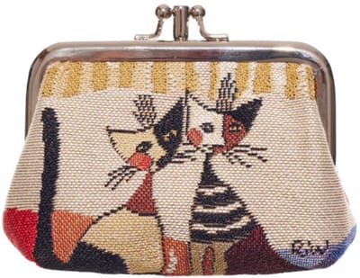 Portemonnee klip - Rosina Cat Cappia - Kat - Katten - Rosina Wachtmeister