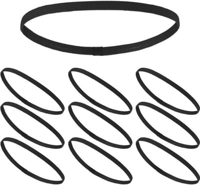 Dailygoods- Sporthaarbanden 10 stuks - Antislip - Dunne Hoofdband - Voor Dames/Heren - Ideaal voor Sport - Elastische Banden