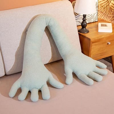 Grappige Vriend Grote Arm Kussen Lange Arm Meisje Slaap Pop Lange Arm Grote Hand Knuffelpop Pluche Pop 80cm 0.18kg or so