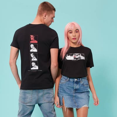 Street Fighter Arcade Heavenly Kings unisex t-shirt - Zwart - S - Zwart