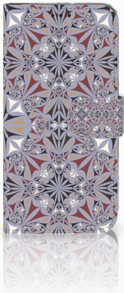 Motorola Moto G7 | G7 Plus Bookcase Flower Tiles