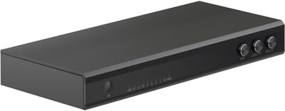 Goobay HDMI schakelaar 4 naar 1 met audio extractor en ARC converter - HDMI2.0 (4K 60Hz + HDR) / zwart