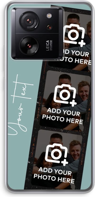 Gepersonaliseerd - Case Company® - Hoesje geschikt voor Xiaomi 13T Pro hoesje - Filmrol N°1 - Soft Cover Telefoonhoesje - Bescherming aan alle Kanten en Schermrand