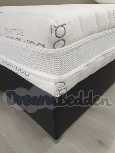 Matras 70x190 HR55 Koudschuim Bamboo Exclusive Pocketvering 7-zones ca. 25cm Dik