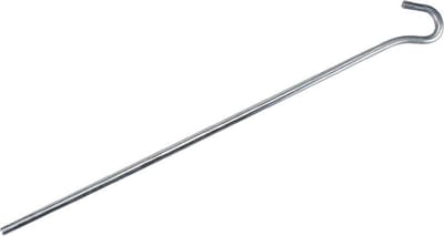 ESVO grondpen - 24 stuks - 24 cm - staal - zilver