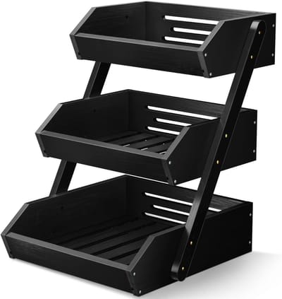 CLVP® Fruitschaal - Fruitmand Etagere 3 laags