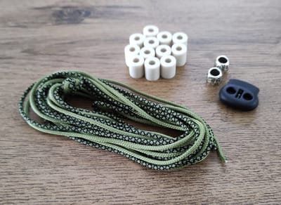 DIY Pakket / Doe Het Zelf / Anti-Tekenband EM kralen Moss maat 20-25