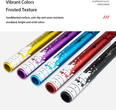 MTB Stuur - Fietsstuur Riser Bar - Fietsen Mountainbiken - Ergonomisch Ontwerp - 31.8 * 780mm - Goud