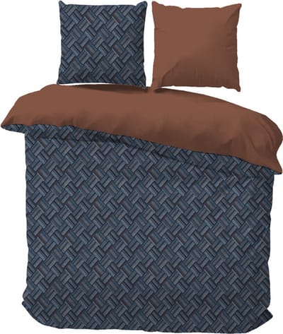 iSleep Dekbedovertrek Gerrit - Tweepersoons - 200x200/220 cm - Multi
