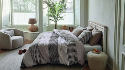 Rivièra Maison Lawrence dekbedovertrek - Tweepersoons - 200 x 200/220 cm - Bruin