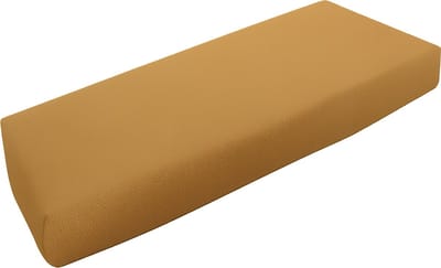 Universeel Bagagedrager Kussen - Zacht Foam - Achterzitje - Beige - 25 x 8 cm