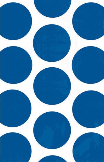 Amscan Papieren Zakjes Stippen 10 Stuks 11,3 X 17,7 Cm Marineblauw