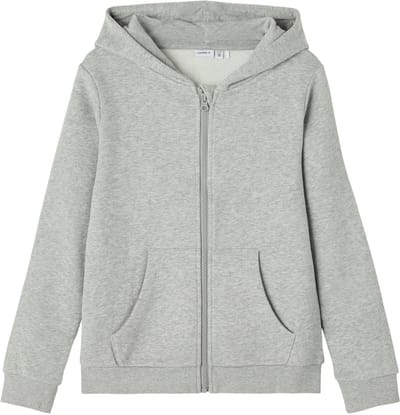 NAME IT - NKFLENA LS SWEAT CARD WH BRU NOOS - Meisjes - Vesten