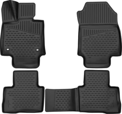 Walser Rubberen Voetmatten XTR geschikt voor Toyota RAV 4 V (A5 - H5) 2018-Vandaag