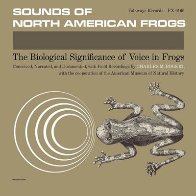 Charles Bogert - Sounds Of North American Frogs (CD)