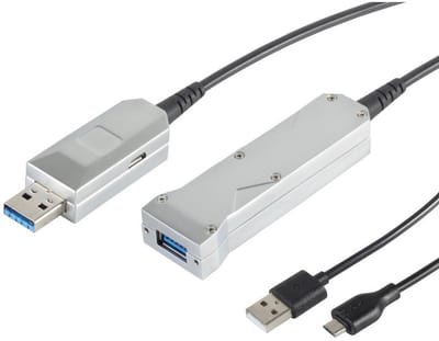 Optische USB 3.0 Verlängerung, 10,0m