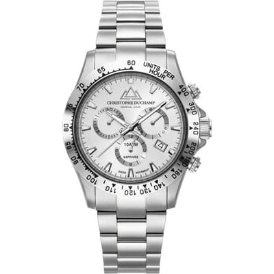 Christophe Duchamp Grand Mont CD7101-9 Heren Horloge 42mm 10 ATM