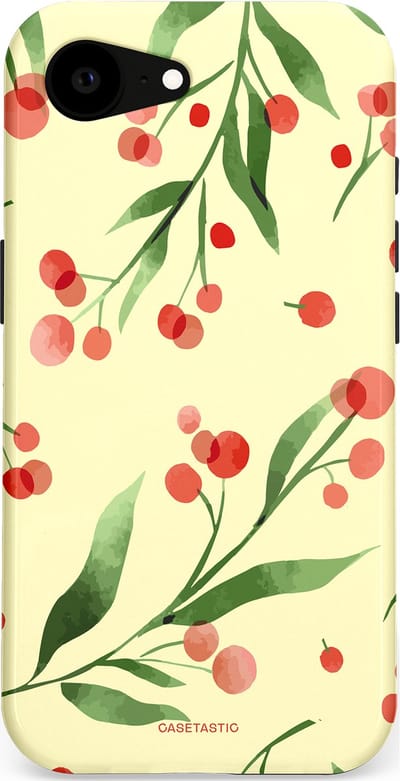 Casetastic Hoesje Geschikt voor Apple iPhone 16e Magsafe - Stijlvolle Beschermende Duo-layer Case - Watermeloen