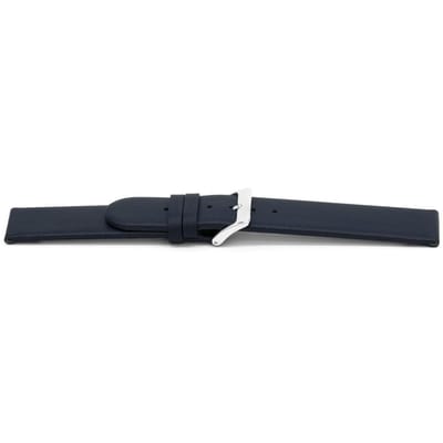 Horlogeband C607 Classic Blauw Ongestikt 12x12 mm