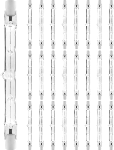 Modee R7s Halogeenlamp 118mm - 100W 900lm 230V - Staaflamp - Warm Wit Licht - Dimbaar - 25 Halogeenlampen