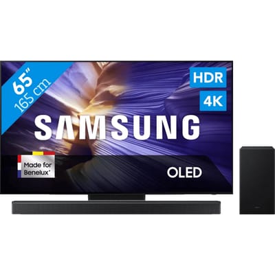 Samsung 65" OLED S90F 4K (2025) + Samsung HW-B750F (2025)