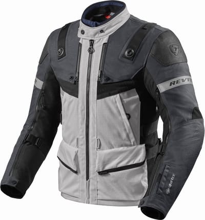 REV'IT! Defender 3 GTX Jas Zilver Antraciet - Maat M - Jas