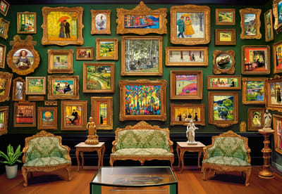 Castorland puzzel Art Gallery - 1000 stukjes.
