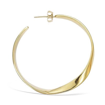 CHIVAL - Oorbellen 18K Verguld Goud "Aveline maat S" - Elegant, Hypoallergeen, , Ringen, Luxe, Cadeau voor haar, Sieraad, Tijdloos, Ringetjes, Gedraaid, Liefde, Romantiek, Geschenkverpakking, Kerst