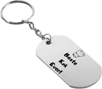 Kok sleutelhanger - Beste kok ever! - verjaardag cadeau -verjaardag cadeau – familie – Liefde – Geschenk – lifestyle – Voor familie – Cadeau – Kado – love gift