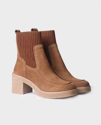 Toni Pons Praga-sy Booties Met Hak Bruin EU 35 Vrouw