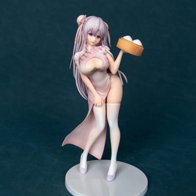 Union Creative Model SEIKI Momoman-chan miko Anime Meisje PVC Actiefiguur Speelgoed UnionCreative Beeldje Volwassen Verzamelaar Model Pop no box gray