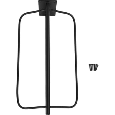 Support de selle en métal facile à installer support mural pour le rangement et l'organisation du matériel d'équitation black