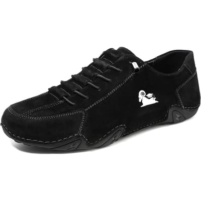 Herenschoenen van leer van de bovenste laag, lage heren casual schoenen 45