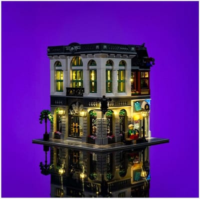 LMB 2.0 Verlichtingsset geschikt voor LEGO® 10251 Creator Brick Bank Verlichtingsset