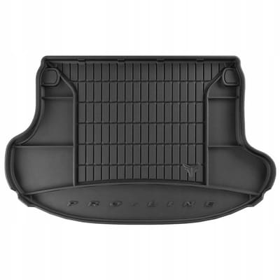 Frogum Dry Zone Kofferbakmat - Geschikt voor Infiniti FX II / Infiniti QX70 (2008-2017) - Perfecte Pasvorm - Organizer functie - TPE Rubber - Hoge Rand 5cm - Geurloos - Zwart