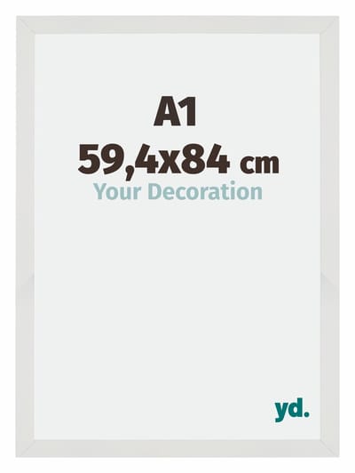 Your Decoration - Fotolijst A1 59,4x84 cm - MDF - Wit Mat - Mura